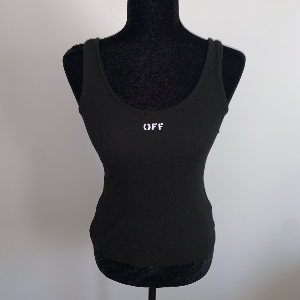 OFF-WHITE LOGO TANK TOP